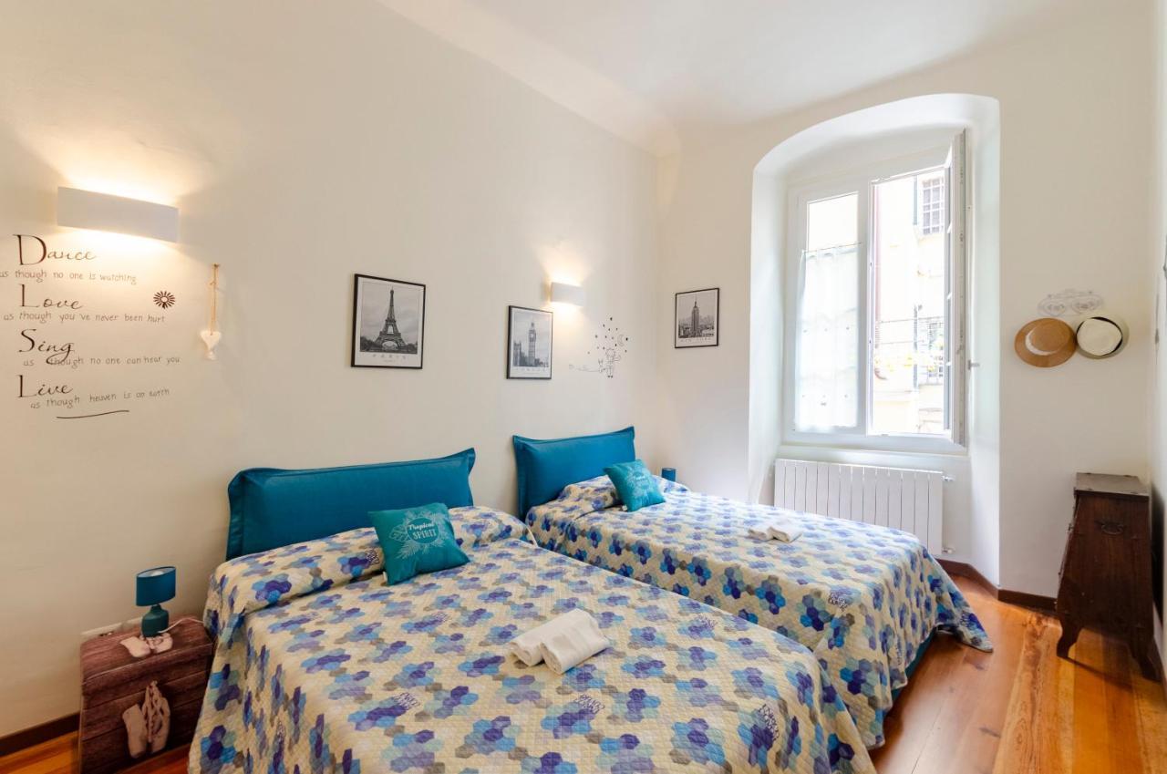 Mazzini 43 apartment 85 mq 2b/1b&Parking Rapallo Bagian luar foto